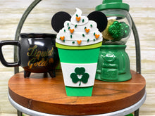 Load image into Gallery viewer, Lucky Shamrock Latte Trinket
