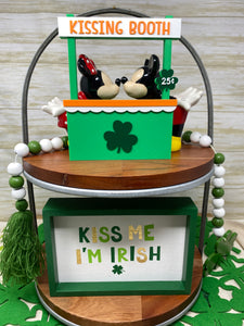 St Patrick's Day Kissing Booth Trinket