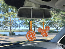 Load image into Gallery viewer, Orange Slice Enchanted Car Charm - EnchantedByGi
