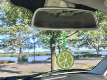 Load image into Gallery viewer, Lime Slice Enchanted Car Charm - EnchantedByGi
