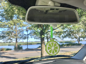 Lime Slice Enchanted Car Charm - EnchantedByGi