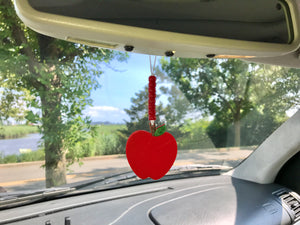 Red Apple Enchanted Car Charm - EnchantedByGi