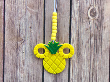 Load image into Gallery viewer, Pineapple Mouse Enchanted Car Charm - EnchantedByGi
