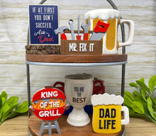 Load image into Gallery viewer, Father&#39;s Day Tiered Tray
