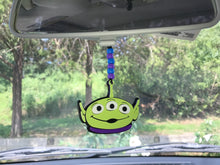 Load image into Gallery viewer, Little Green Alien Enchanted Car Charm - EnchantedByGi
