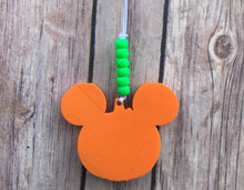 Load image into Gallery viewer, Mouse Pumpkin Enchanted Car Charm - EnchantedByGi
