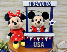 Load image into Gallery viewer, 4th of July Firework Stand Trinket - EnchantedByGi
