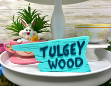 Load image into Gallery viewer, Tulgey Wood Sign Trinket
