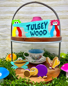 Tulgey Wood Sign Trinket