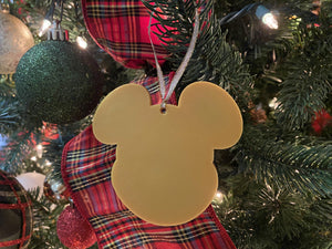 Mouse Waffle Enchanted Ornament - EnchantedByGi