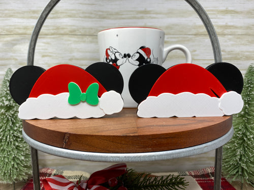 Mouse Santa Hat Trinkets - EnchantedByGi