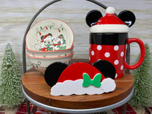 Load image into Gallery viewer, Mouse Santa Hat Trinkets - EnchantedByGi
