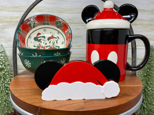 Mouse Santa Hat Trinkets - EnchantedByGi