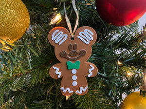 Mr. Mouse Gingerbread Enchanted Ornament - EnchantedByGi