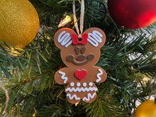 Load image into Gallery viewer, Mrs. Mouse Gingerbread Enchanted Ornament - EnchantedByGi

