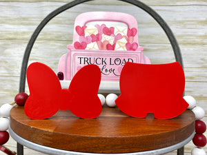 Mr. Mouse Pants &  Mrs. Mouse Bow Trinkets - EnchantedByGi