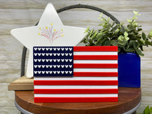 Load image into Gallery viewer, mickey american flag trinket
